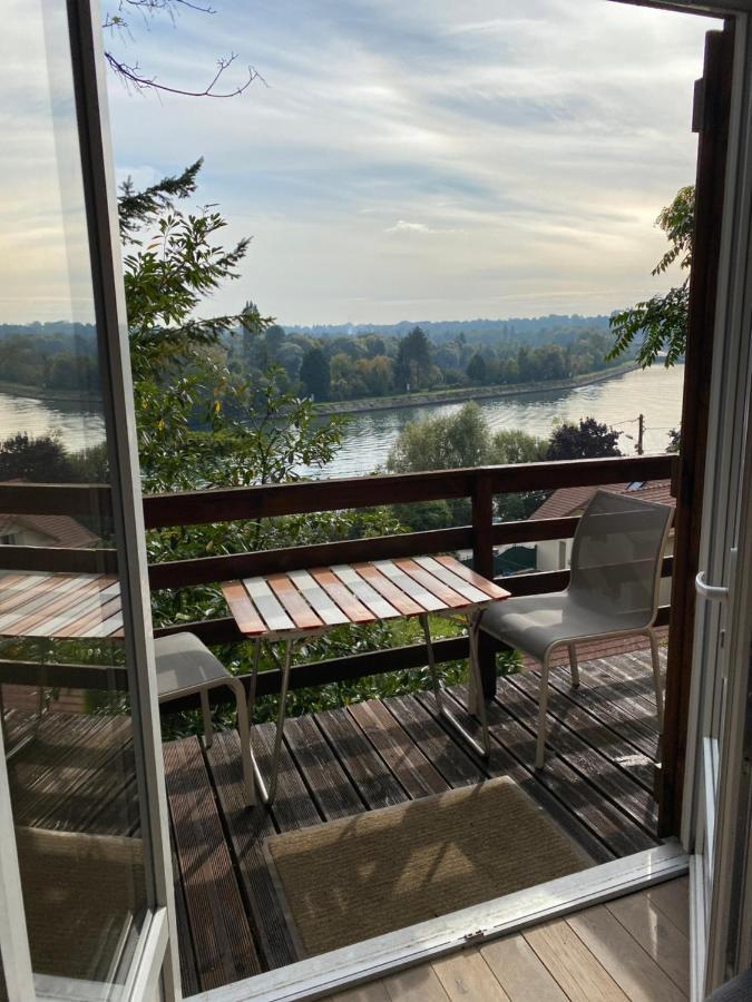 Willa Chalet En Bord De Seine Le Coudray-Montceaux Zewnętrze zdjęcie
